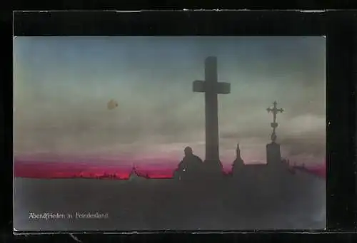 AK Abendfrieden in Feindesland
