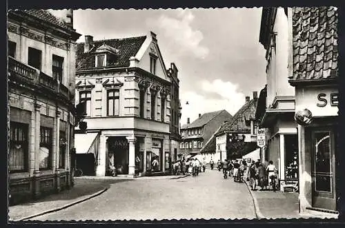 AK Varel /Oldbg., Hotel in der Obernstrasse