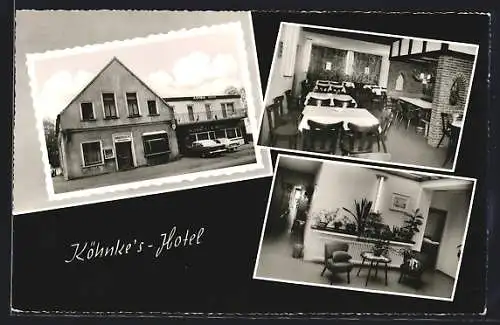 AK Metjendorf /Oldb., Köhnke`s Hotel mit Restaurant