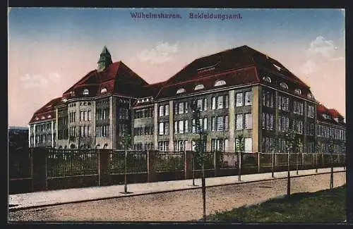 AK Wilhelmshaven, Blick auf das Bekleidungsamt