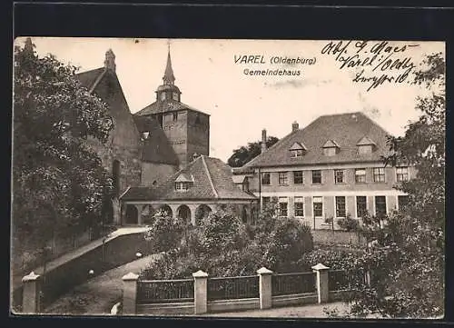 AK Varel i. Oldenburg, Blick zum Gemeindehaus