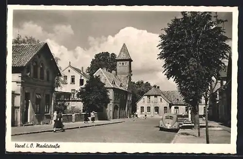 AK Varel / Oldenburg, Partie in der Marktstrasse