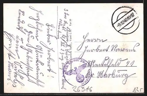 AK Varel i. O., Landhaus im Wald, 