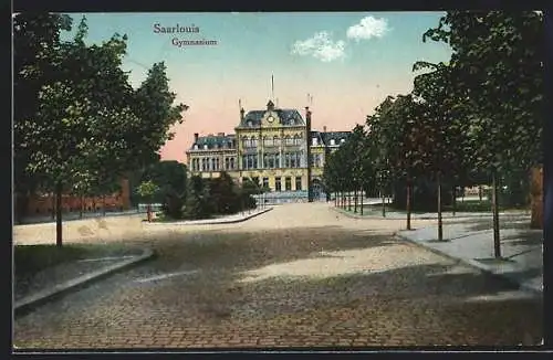 AK Saarlouis, Blick zum Gymnasium
