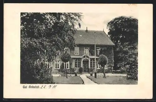 AK Ankeloh, Blick auf das Gutshaus