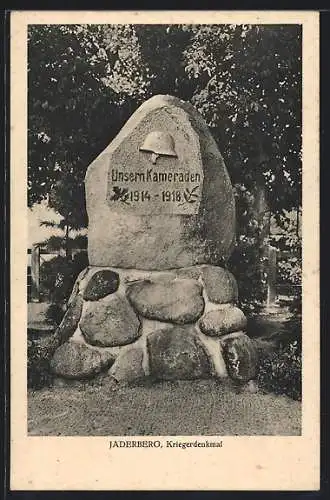 AK Jaderberg, Kriegerdenkmal