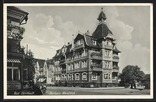 AK Bad Dürrheim / Schwarzwald, Hotel Kurheim Waldblick