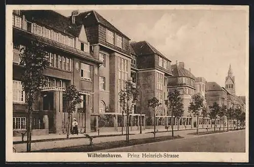 AK Wilhelmshaven, Prinz Heinrichstrasse