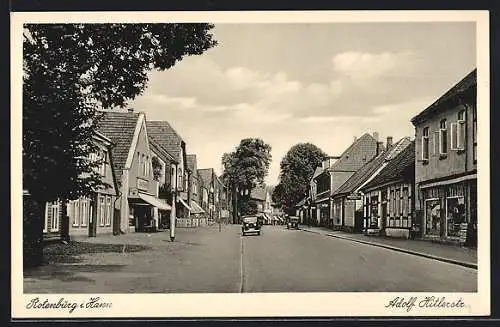 AK Rotenburg i. Hann., Geschäfte in der Grossestrasse