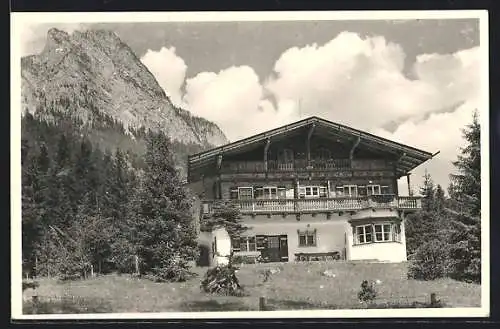 AK Hintersee-Berchtesgaden, Hotel Landhaus Jordan