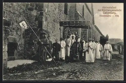 AK Katlenburg, Heimatfest der Kirchengemeinde, Klosterweihe