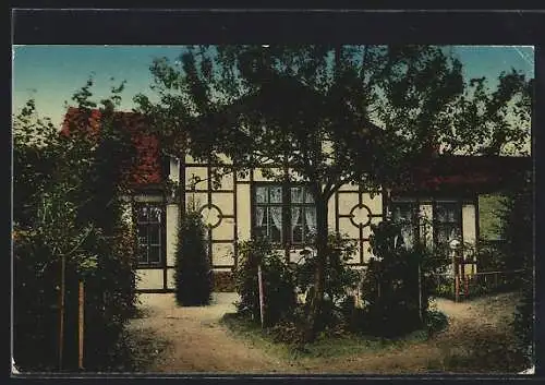 AK Bockhorn / Friesland, Gasthaus Grüner Wald, Bes. W. Lange
