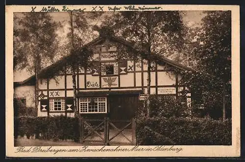 AK Bad Dreibergen, Gasthaus Niblheim