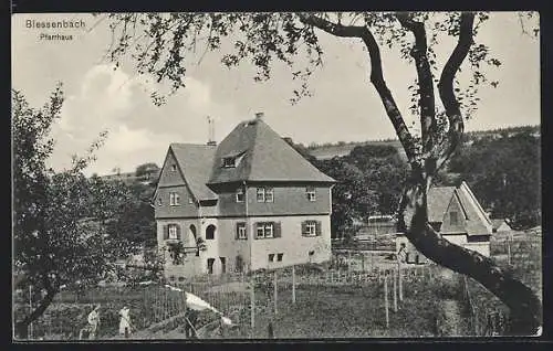 AK Blessenbach, Blick auf das Pfarrhaus