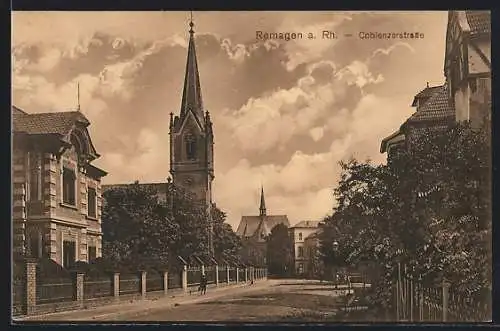 AK Remagen a. Rh., In der Coblenzerstrasse