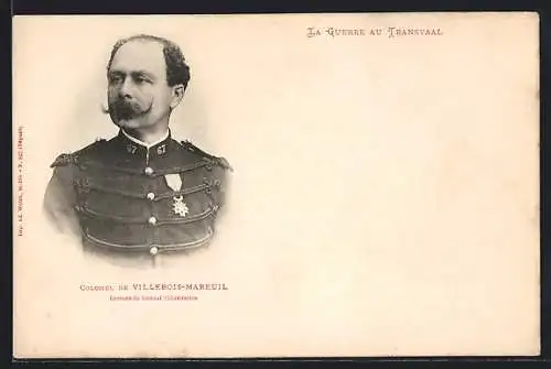 AK La Guerre au Transvaal, Colonel de Villebois-Mareuil