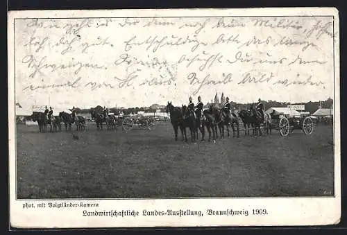 AK Braunschweig, Landwirtschaftliche Landes-Ausstellung 1909