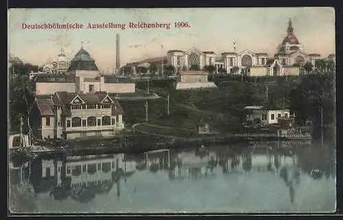 AK Reichenberg, Deutschböhmische Ausstellung 1906