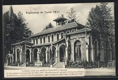 AK Turin, Exposition 1911, Ausstellung