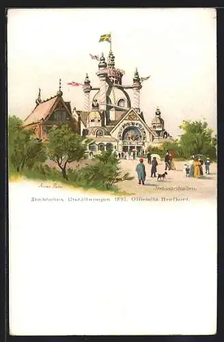 Lithographie Stockholm, Utställningen 1897, Industrihallen