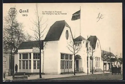 AK Gand, Exposition Internationale et Universelle 1913, Le Pavillon du Vooruit