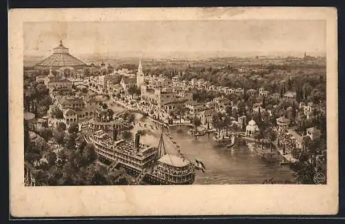 AK Wien, Gesamtansicht der Österr. Adria-Ausstellung 1913