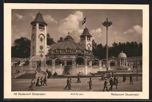AK Bern, Schweiz. Landes-Ausstellung 1914, Restaurant Studerstein