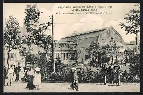 AK Nürnberg, Bayerische Jubiläums-Landes-Ausstellung 1906, Richters Anker-Lebkuchen