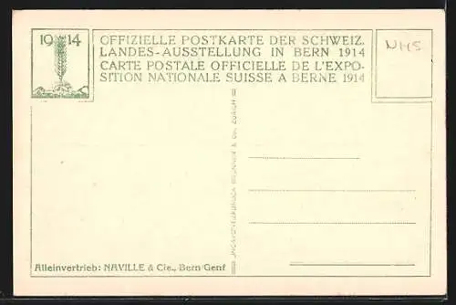 AK Bern, Schweiz. Landes-Ausstellung 1914, Nahrungsmittel und Gartenbau