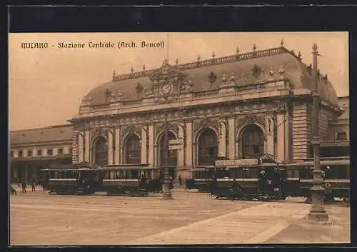 AK Milano, Stazione Centrale et Tramway, Strassenbahnen