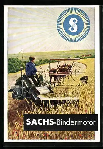 AK Reklame Sachs-Bindermotor