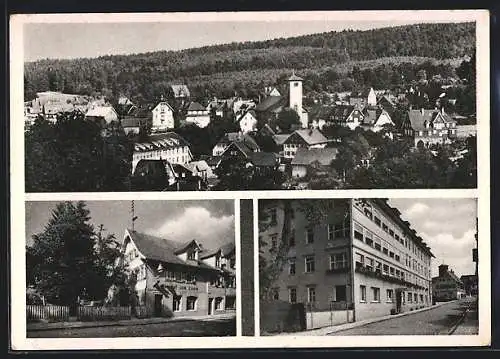 AK Schömberg bei Wildbad, Gasthof zum Lamm, Bes. Karl Schwab Wtw.