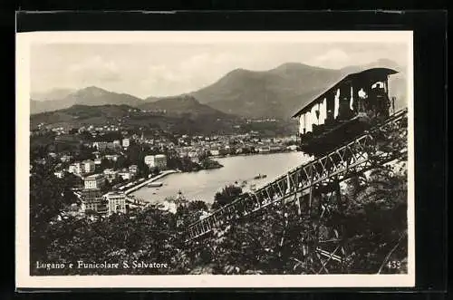 AK S. Salvatore, Lugano e Funicolare, Bergbahn