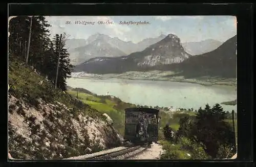 AK St. Wolfgang / Ob.-Öst., Schafbergbahn