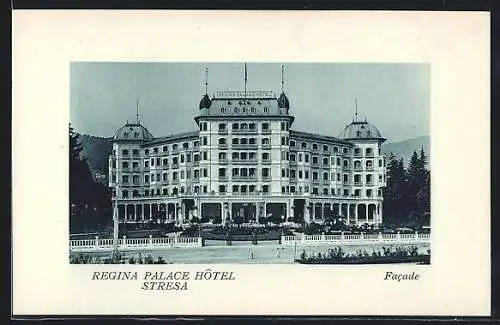 AK Stresa, Regina Palace Hotel, Facade