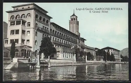 AK Gardone Riviera /Lago di Garda, Il Grand Hôtel