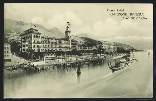 AK Gardone Riviera, Grand Hotel, Lac de Garda