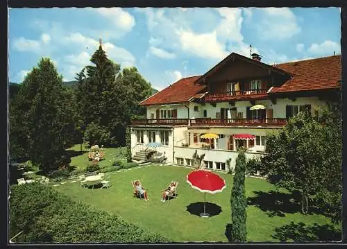 AK Bad Wiessee, Hotel Kur- und Fremdenhaus Wilehlmy, Bes. K. Hornstein
