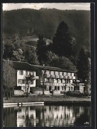 AK Nesselwang im Allgäu, Das Hotel Marburg-Kneippkurheim