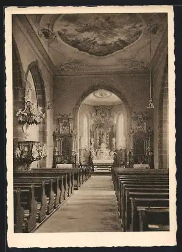 AK Höchberg, Kath. Pfarrkirche, Inneres