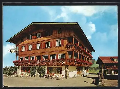 AK Steibis bei Oberstaufen, Der Alpengasthof Hochgrat, Inh. Otto Burtscher