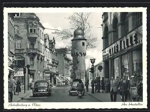 AK Aschaffenburg /Main, Am Herstalltor