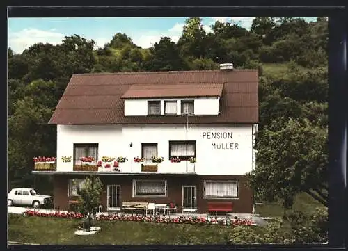 AK Donsbach /Dillkreis, Die Pension Müller