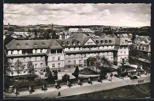 AK Villingen /Schwarzwald, Blick auf das Krankenhaus