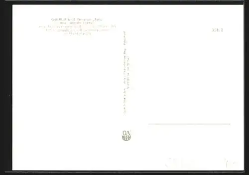 AK Bernstein a. W., Gasthof und Pension Fels, Inh. Herbert Lehner, Aussichtspunkt mit Hügelblick