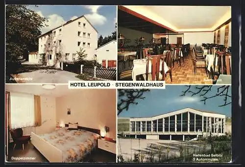 AK Stegenwaldhaus / Selbitz, Hotel Leopold
