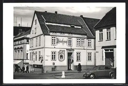 AK Bückeburg, Das Hotel Brauhaus, Inh. Erich Paul