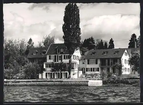 AK Überlingen-Bodensee, Strand-Pension Trumpf am Ufer, Strandweg 6