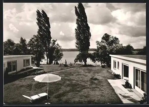 AK Überlingen /Bodensee, Seeland-Sanatorium, Strandweg 27