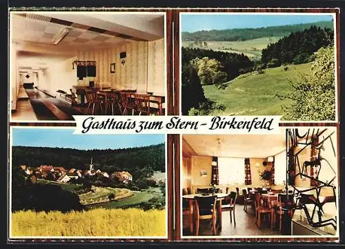 AK Birkenfeld /Ufr., Gasthaus Pension zum Stern, Bes. Herbert Hückmann